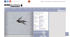 Desktop Screenshot of birdguides.com
